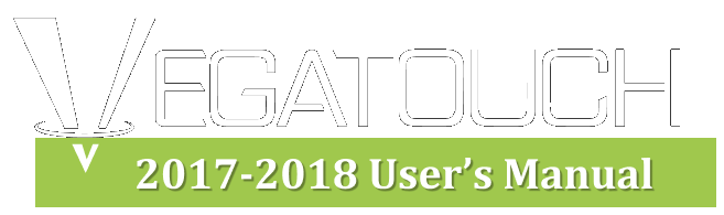 Vegatouch 2017/2018 Manual Banner